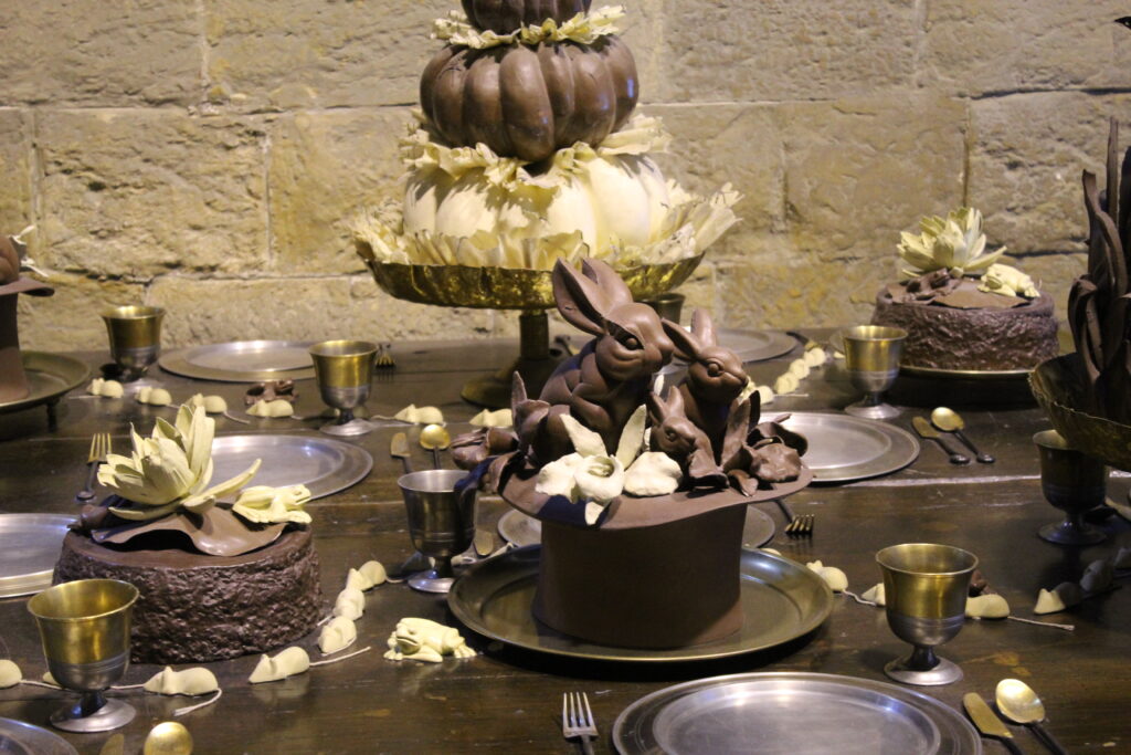 Harry Potter Easter Banquet table