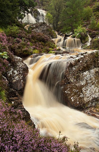 Wales Rhiwargor Waterfall